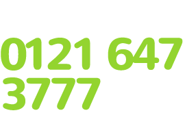 here to help: +44 (0)121 647 3777